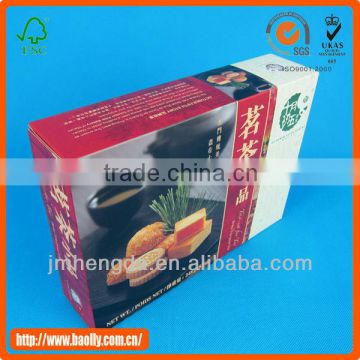 CMYK printing custom size packaging boxes custom logo