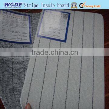 Stripe insole fiber board/Shoe material