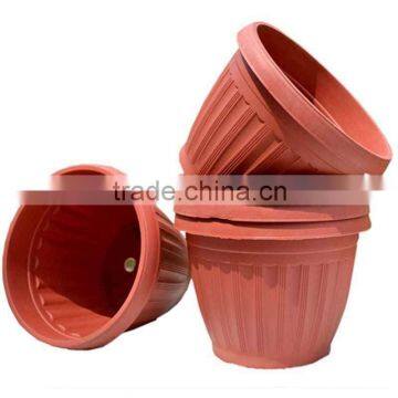 Garden plastic flower pot