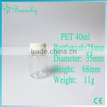 alibaba china 40ml clear mini plastic candy jar and container