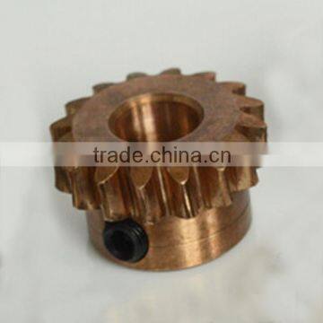 Tigh Tolerance Small CNC Lathe Machining Brass Gears