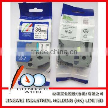 Compatible Brother P-touch TZ Label Tape Black on White 9mm TZ-221 photo-5