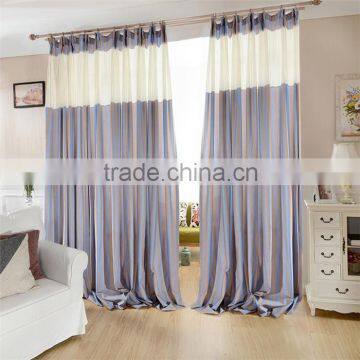 2016 latest designs striped blackout hospital screen curtain