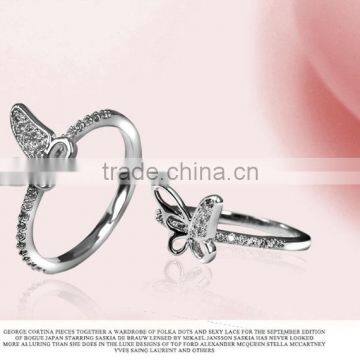 2016 Women's Fashion Brass Ring With Shiny CZ Jewelry photo-6