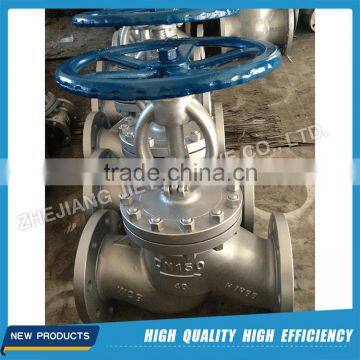 DIN rising stem flange end globe valve for sale