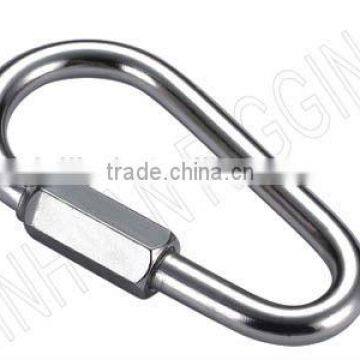 ZINC PLATED PEAR SHAPED QUICK LINK