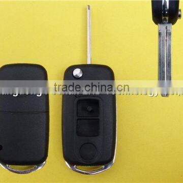 High quality 2 buttons modified remote key shell Toyota yaris remote key