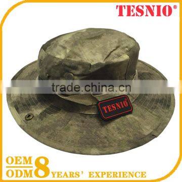 A-tacs Camouflage Outdoor Hat Outdoor Sun Shade Cap Bucket Mesh Boonie Hat Hunting Cap Tactical