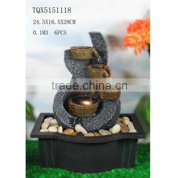 China manufacturer indoor tabletop decorative water fountain ornaments