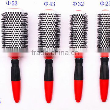 square ceramic hair brush with magnet handle