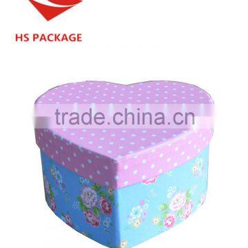 cheap paper heart shape gift box