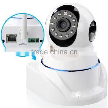 Best Selling Wlan Wifi IP Cameras Wifi Camera With High 1/4 Inch Sensor 1.0 Megapixel High Definition ip Camera TF Card Storage photo-2