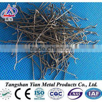 Anti cracking loose steel fiber with hooked end