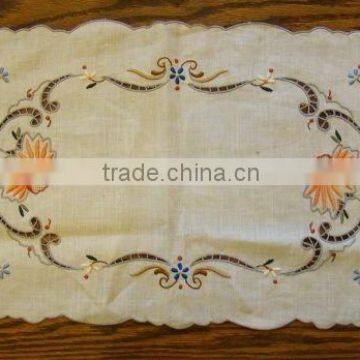 embroidery placemat