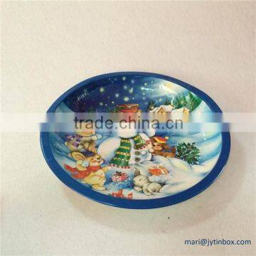 Useful and decorative custom printing tin serving tray