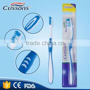 Promotional customized logo printed clean teeth whitening silicone adult toothbrush