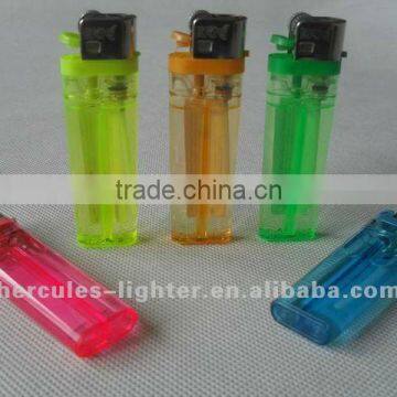 7.7 cm disposable flint gas lighter plastic