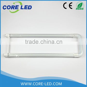 CE RoHS approved led U tube,U shape, u bent tube , 18W 2ft led tube light with 3 years warranty