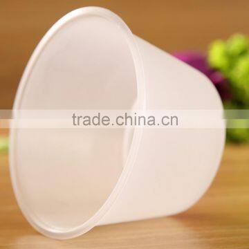 Plastic Round Shape Disposable Storage Container