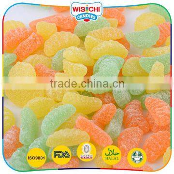 Cheap price mix-fruit flavor custom gummy candy