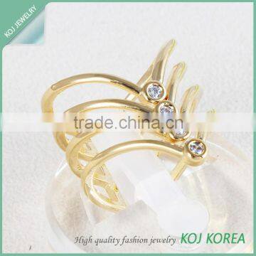 KR-640 hollywood style simple adjustable ring accessories wholesale