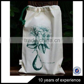 New Arrival Custom Design coffee color drawstring shoe bag with competitive offer