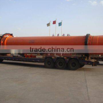 3.0*30m lime rotary cooler drying machinery with ISO for phosphorite and granite bauxite popular in Russia by Luoyang supplier