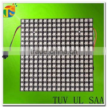 160*160mm flexible led dot matrix DC5v rgb color led pixel light icws2812b