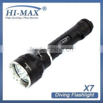 HI-MAX X7 3*Cree XM-L2 U2 LED 12v 30w high power led 3000lm