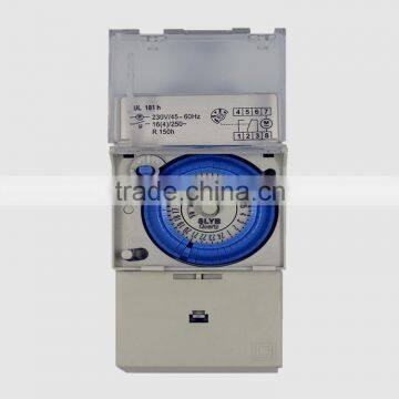 SUL181H 110-230V 45-60Hz Analog Mechanical 24 Hour Time Switch Timer