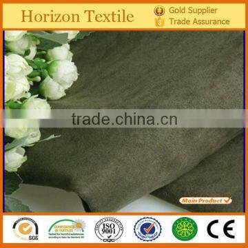 High Quality Poly Microfiber Suede Fabric Shoes Materials