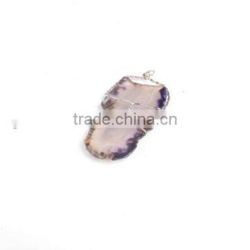 Creative high quality agate handicraft ornaments necklace pendant