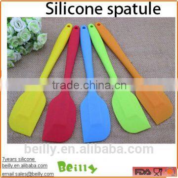 Cake Cream Butter Spatula Mixing Batter Scraper Brush Silicone Baking Tool Green
