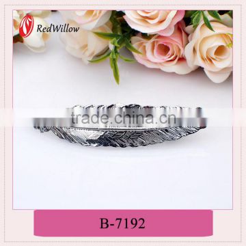 China wholesale market printed assorted color metal hair clip