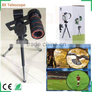 Zoom Telescope for Mobile Phone Iphone Camera Lens Optical Telescope Glasses