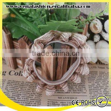 Lace Women Hair Accessories Thick Flower Custom Elastic Hair Tie photo-4