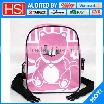 stationery items cute bear printing children school bag cartoon animal