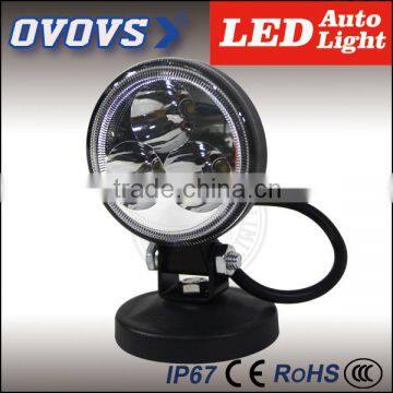 OVOVS 9W Led Work Light Super Bright for Truck Offroad Mining Machine