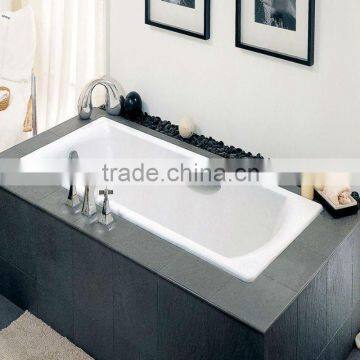 cast-iron bathtub