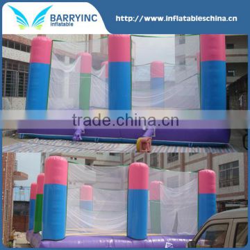 High quality PVC 0.55MM custom comemercial indoor cheap small inflatable bouncer for sale