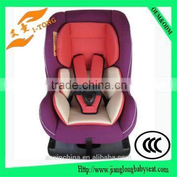 European standard good baby car seat for 0-6 years child