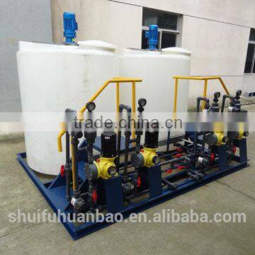 chemical dosing system in water treatment