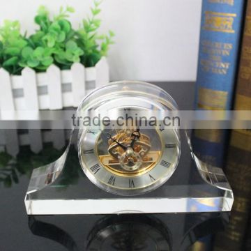 Big crystal crafts desk clock