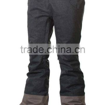 OEM polyester waterproof nylon snowboard sport pants men ski pants