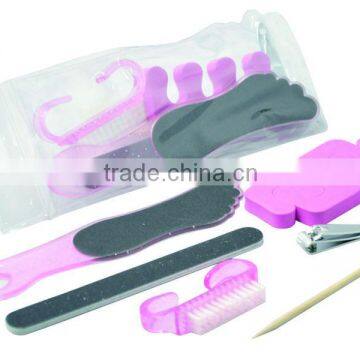 toe manicure set in pvc bag, cute manicure set,pedicure tools set