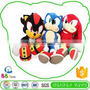 Factory Driect Sale Low Price Odm Cute Plush Toy Sonic Toys