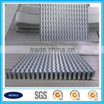 China Supply High Quality Condenser Wavy Aluminum Fin