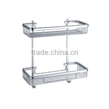 Chaozhou hotel wc triangle aluminum two-double square bathroom magazine rack