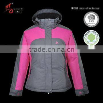 Basic style waterproof outdoor ski mountain jacket 2013(WL2526)