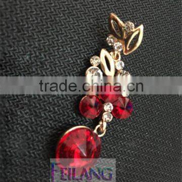 Retro Trend Leaves Long Jewelry Drop Earrings Hypoallergenic Earrings